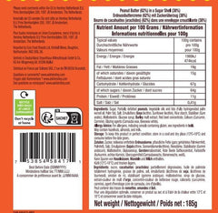 Bucăți, pachet de 7 (7 x 185g) – Gustarea cultă din SUA, unt de arahide cremos într-o coajă delicioasă și crocantă, fără coloranți sau arome artificiale