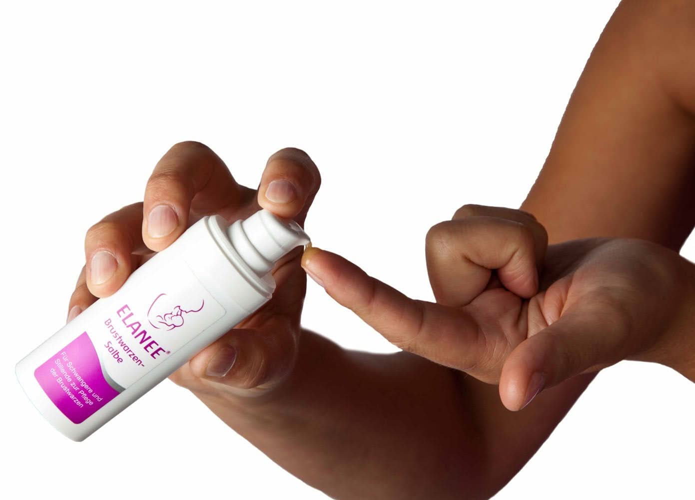 ELANEE Brustwarzensalbe Im Spender (30 Ml) - Pflegt Rissige Und Wunde Brustwarzen Vor Allem Während Der Stillzeit (402-00) Accessori Alimentazione e Allattamento Bebe Naty Shop