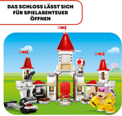 LEGO Super Mario Roy's Battle at the Mushroom Palace Adventure Set con personaggi Nintendo Regalo per ragazze, ragazzi e giocatori di 7 anni 71435 Set da costruzione Besuche den LEGO-Store