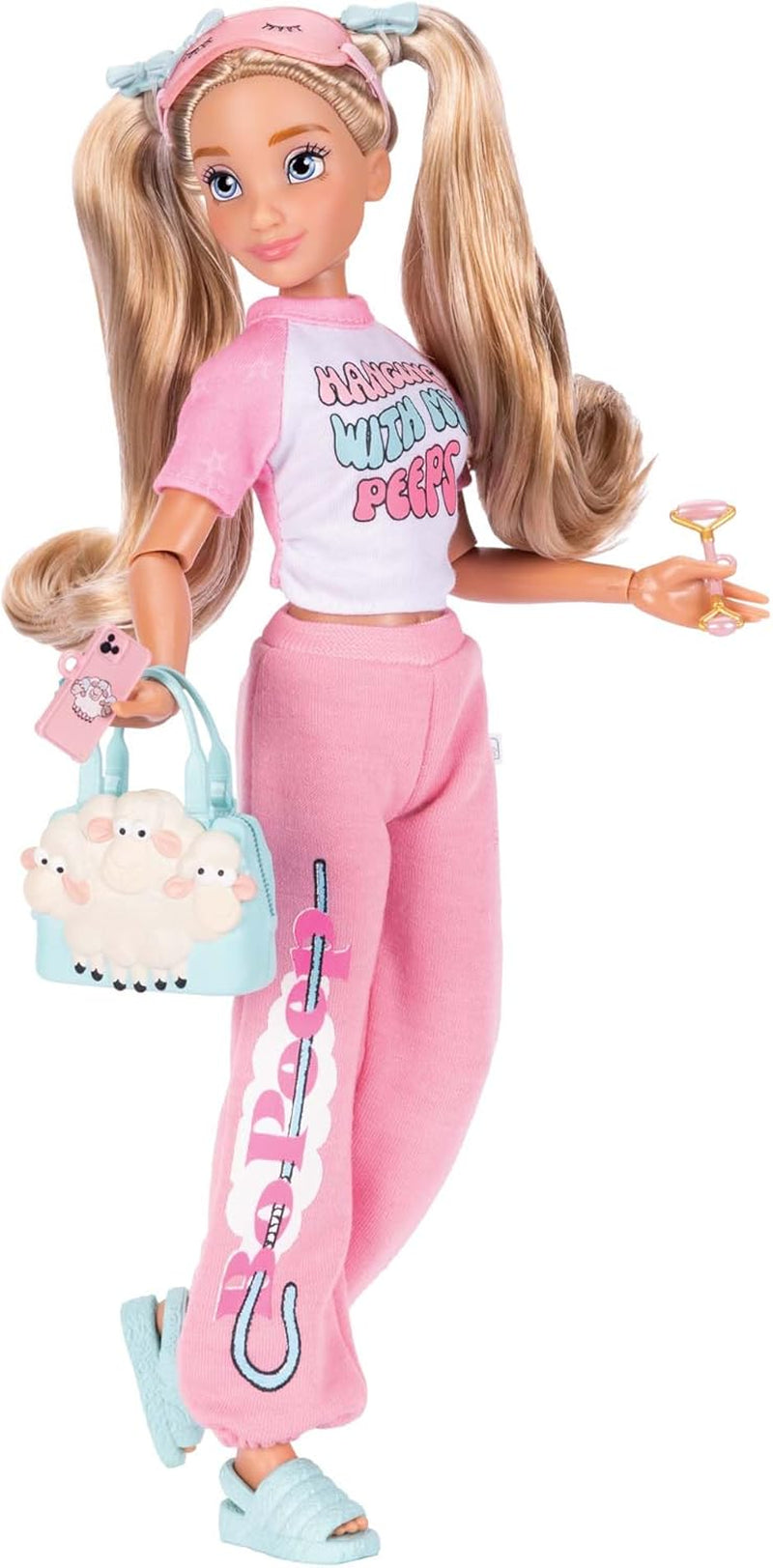 Disney ILY 4ever BO Peep Modepuppe mit Zubehör, 29 cm, 13 Bewegungspunkte, offiziell lizenziert von Jakks Pacific. Komplett mit kombinierbarem Zubehör und glitzerndem Micky-Ring!