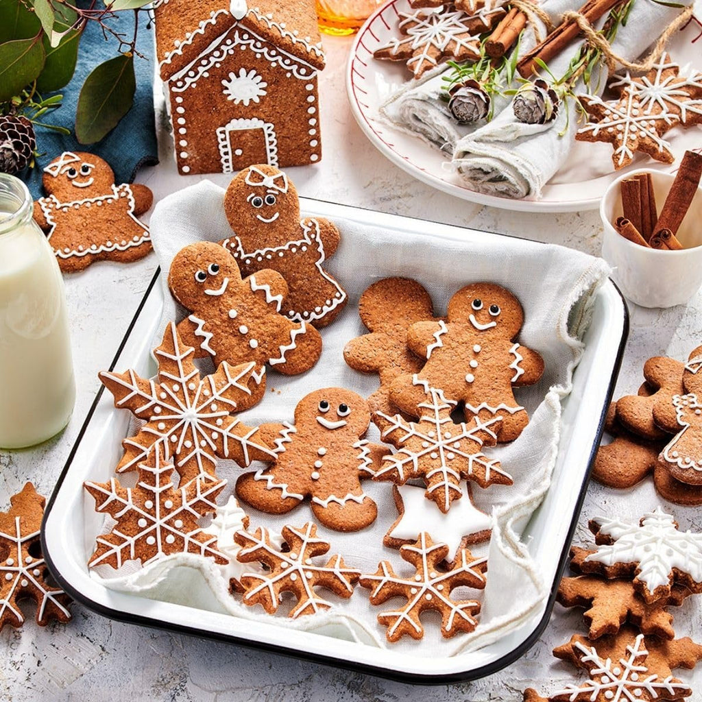 Funcakes Mix Für Royal Icing, Einfach Zu Verwenden, Zum Dekorieren Von Kuchen Und Keksen, Schöne Glasur, Nur Wasser Hinzufügen, Halal., 450 G Glazuri si Decor Naty Shop