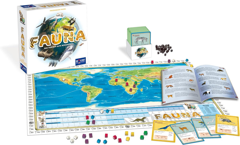 Gioco da tavolo sulla fauna