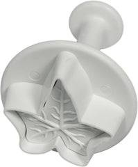 IL540 Cutter de embosare cu motiv de iederă, format mic, mediu și mare, plastic, alb, 3 x 3 x 4 cm