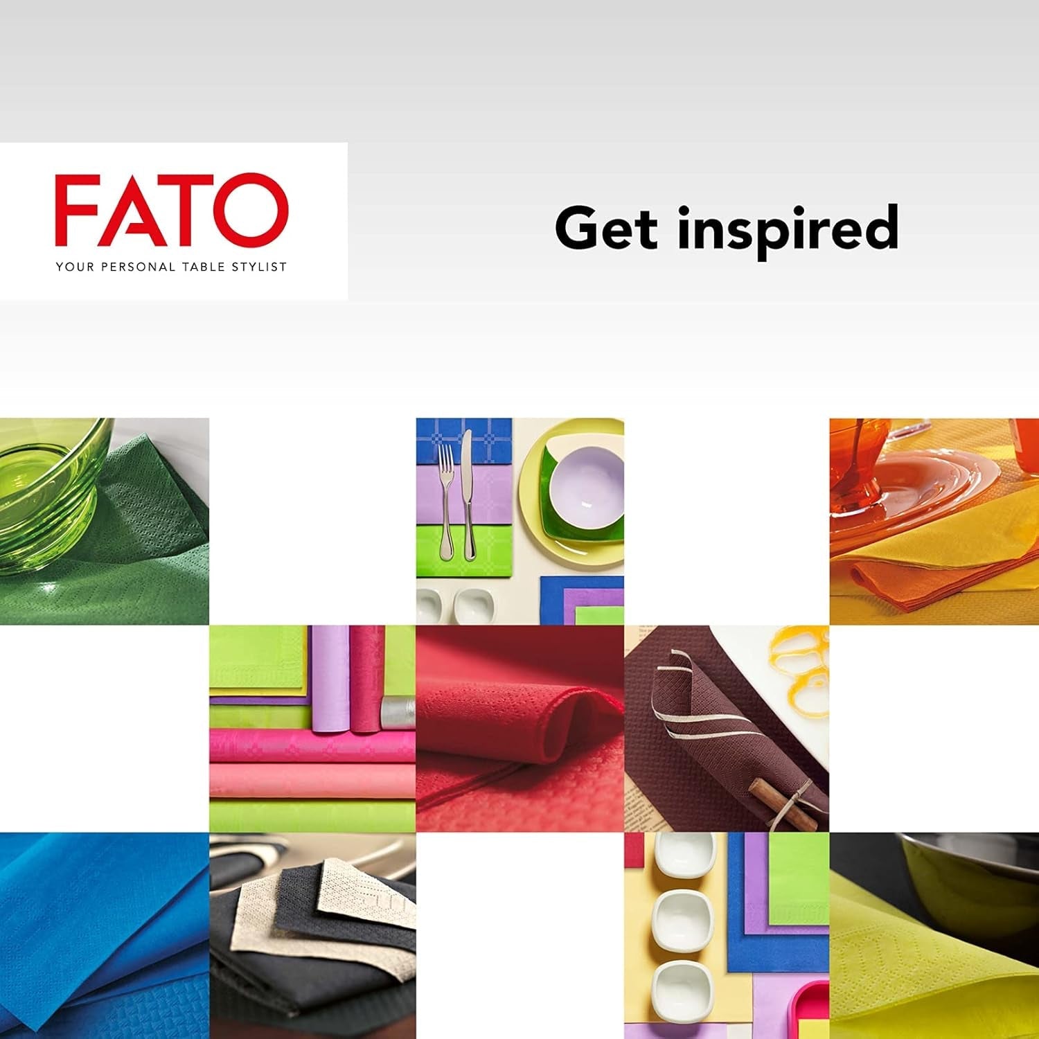 , Șervețele de hârtie de unică folosință, ideale pentru aperitive și cocktailuri, pachet de 100 de șervețele, dimensiune 24X24, pliate 4 ori, 2 straturi, albe, 100% hârtie din celuloză pură, certificate Fsc (pachet de 6)