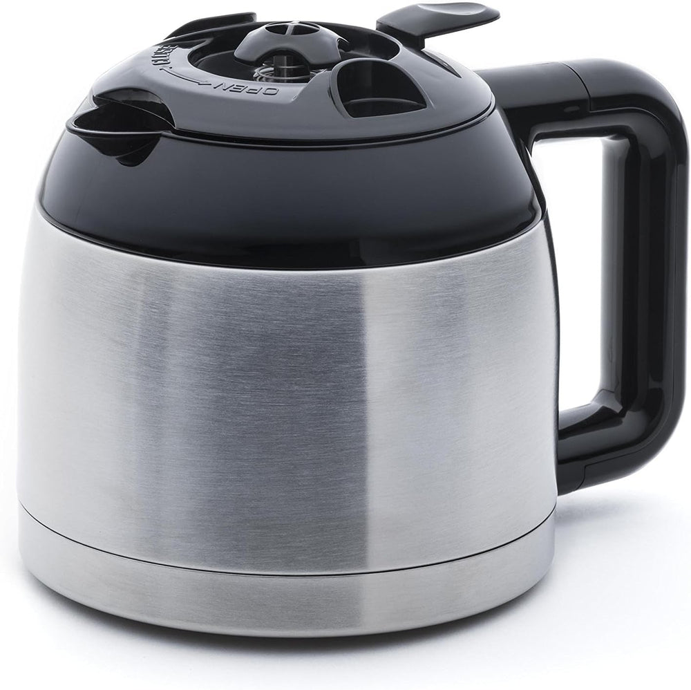 SYBF-CM025 Cafetieră pentru cafea caldă, oțel inoxidabil, 1,2 litri, oțel inoxidabil