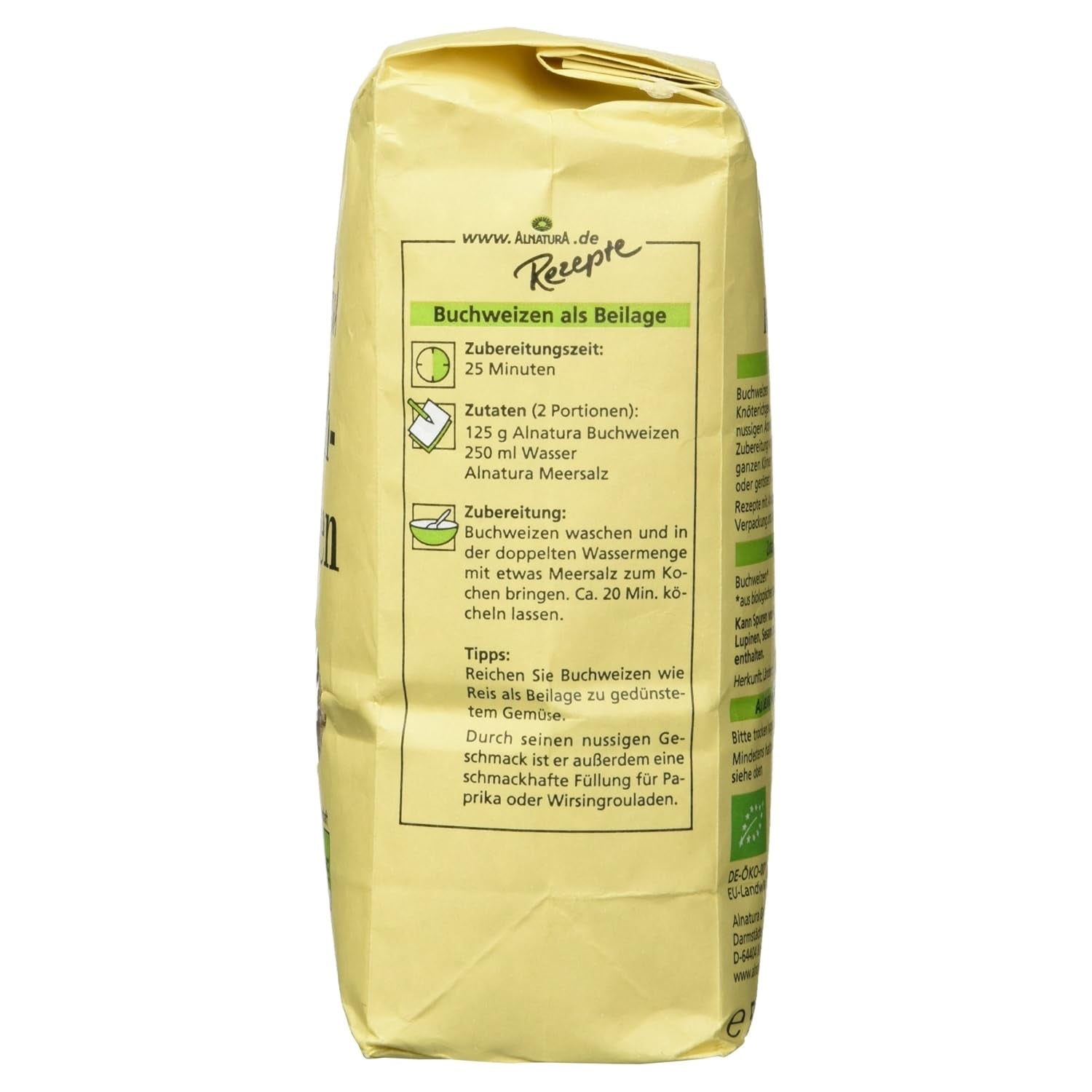 Grano saraceno biologico, 500g