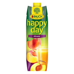 Rauch Happy Day Pesca | Dai frutti maturati al sole | 6 x 1 litro, Tetra Prisma Bevande analcoliche Naty Shop