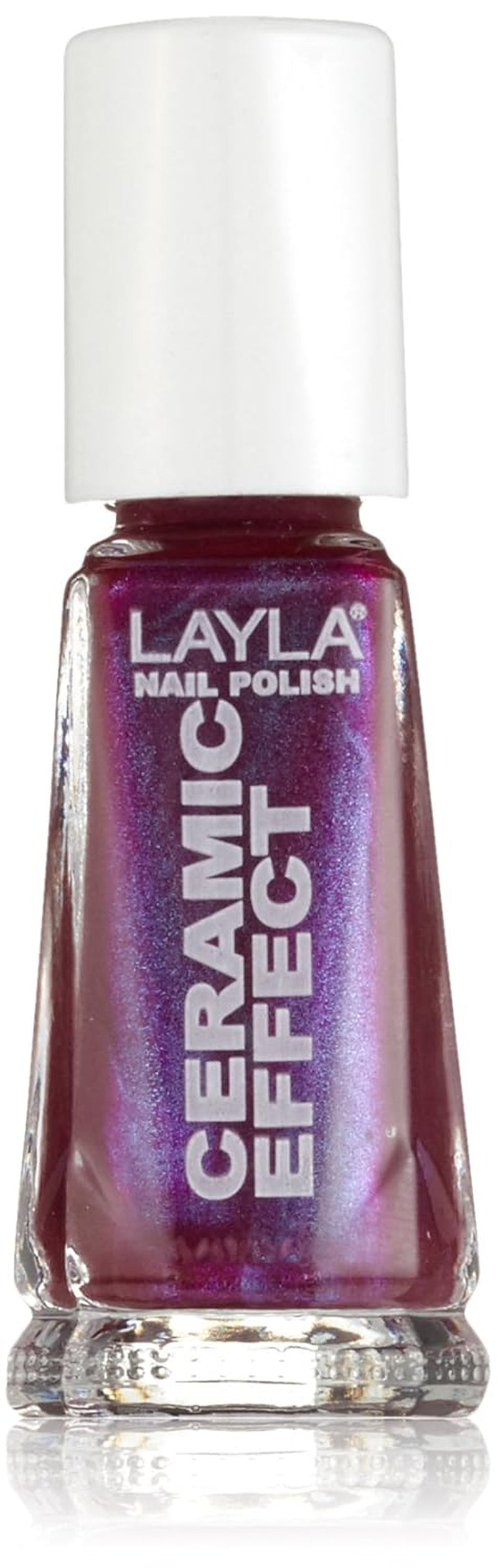 Cosmetici 1243R23-109 Smalto per unghie effetto ceramica - arancione fluo, confezione 1 (1 x 0,01 l)