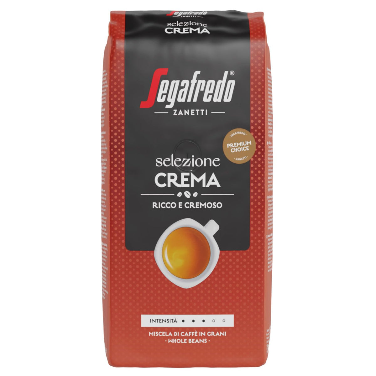 Segafredo Zanetti Selezione Crema Fasole, pachet de 6 (1 x 1 kg)