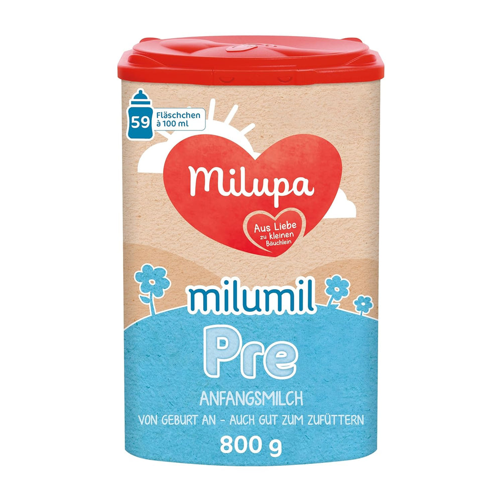 Milumil Milupa Latte in polvere per neonati, il primo latte dalla nascita, 800 g