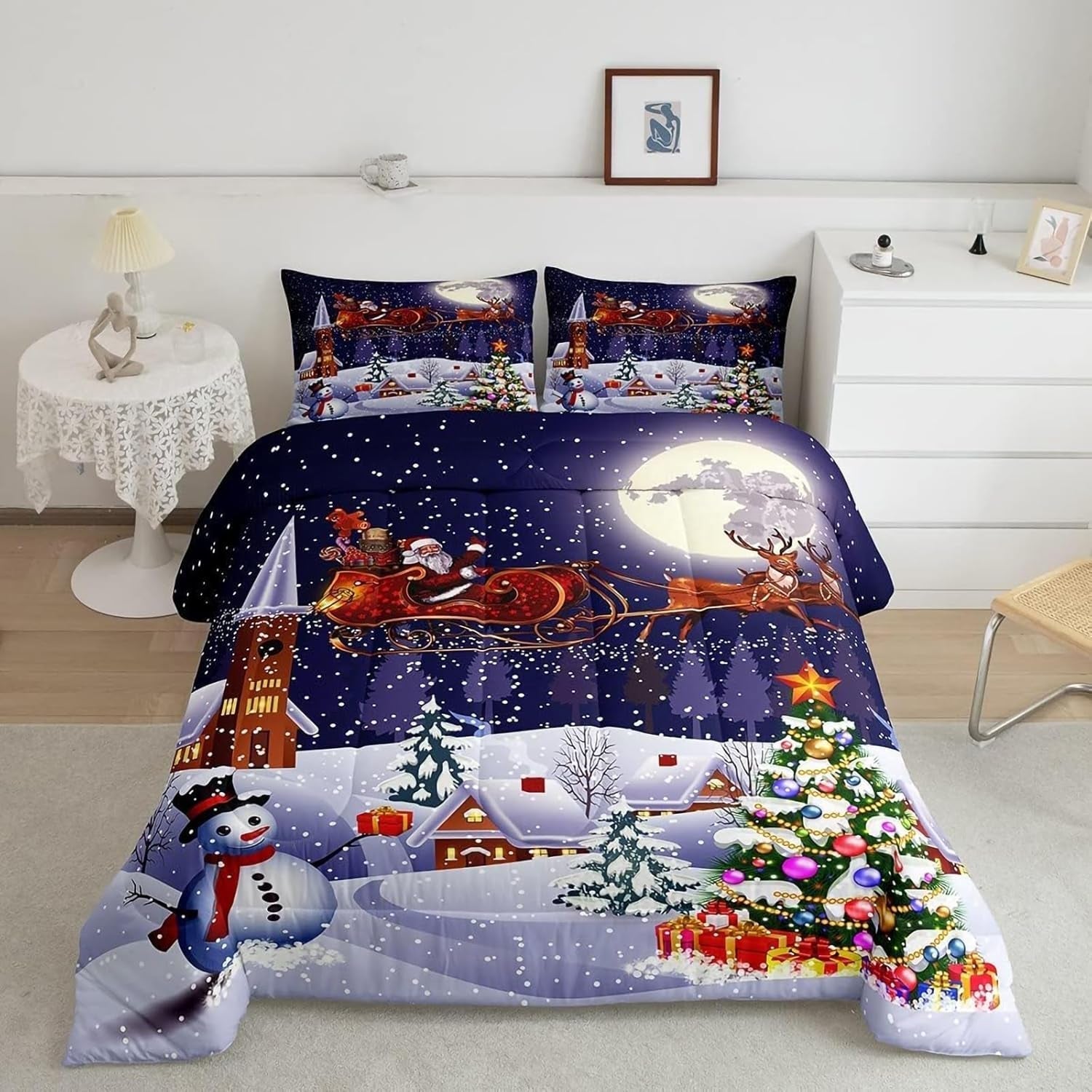 Kids Mädchen Cute Katze Kitty Katzenmotif Bettwäsche Kinder Katzenbettwäsche Kinderbettwäsche Letto Copripiumino Set biancheria da letto 135 × 200 cm