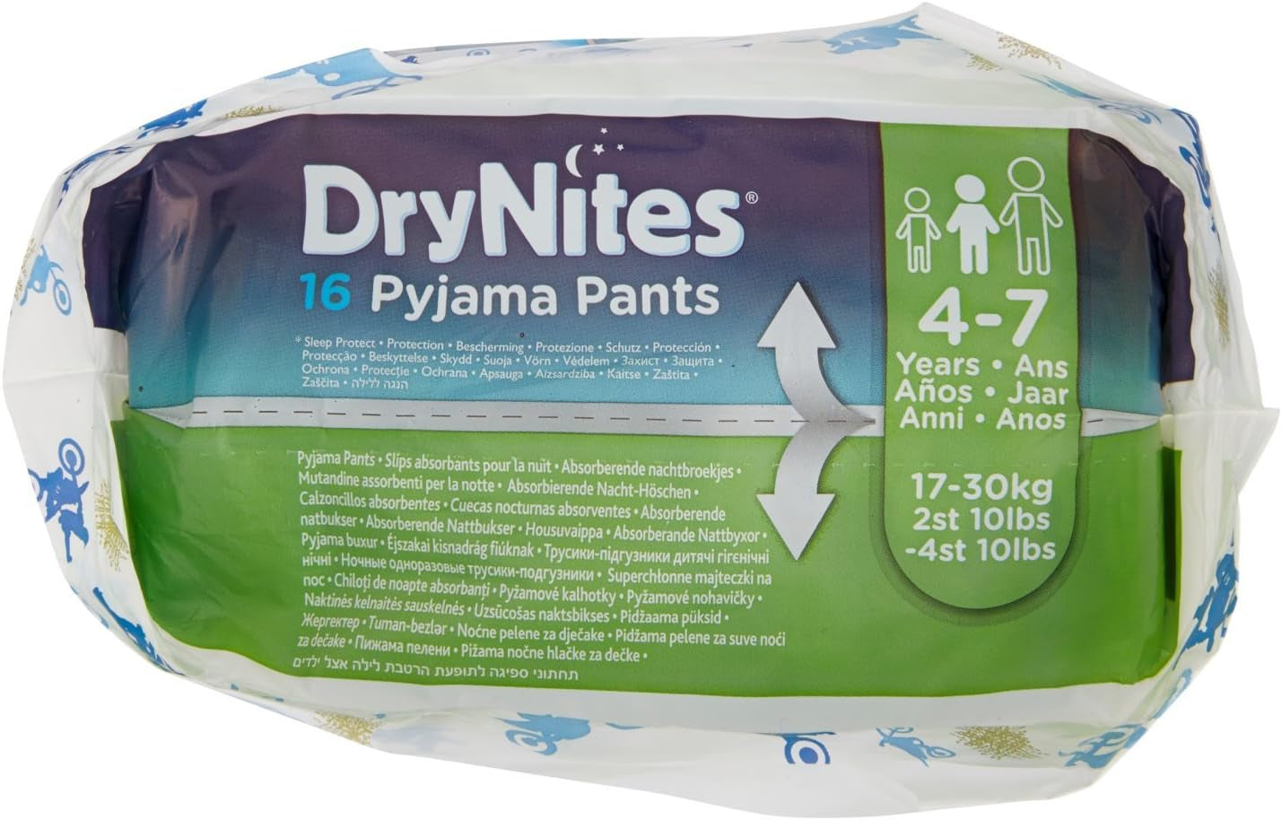 Pannolini Huggies Jumbo Boy 17-30 kg, 16 pezzi