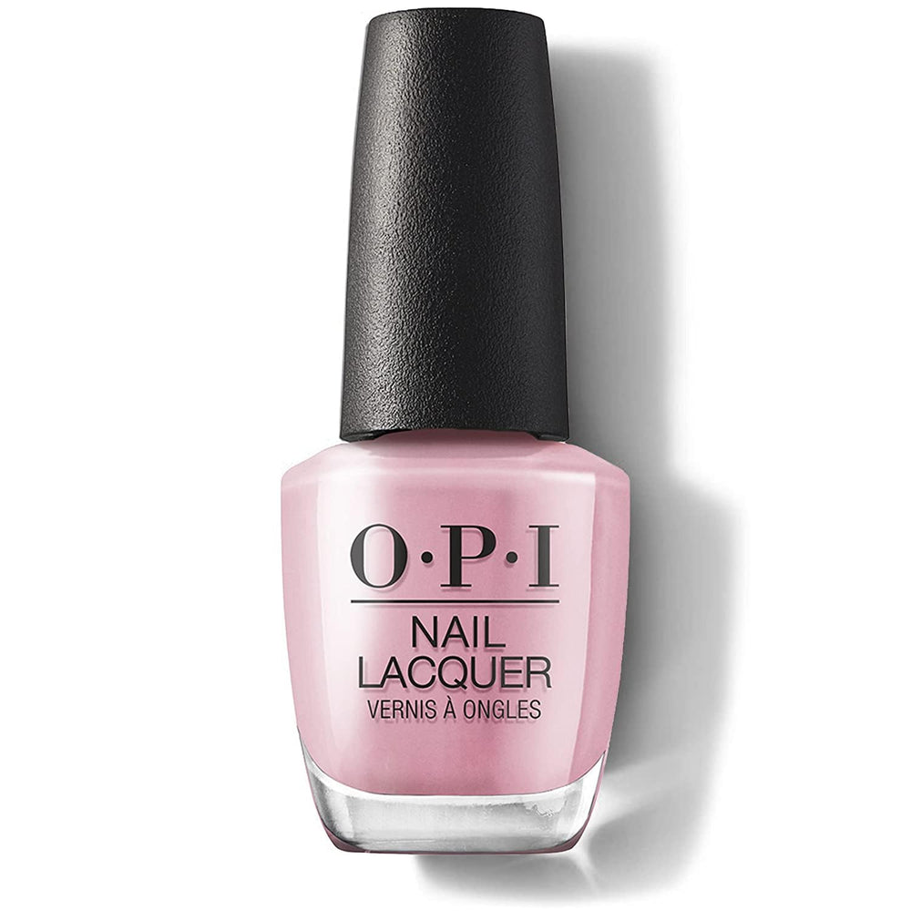 OPI Downtown LA Collection - Nail Lacquer (rosa su tela - Durata fino a 7 giorni - smalto per unghie a lunga tenuta con pennello ProWide extra largo per unghie perfette