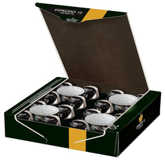 Kaffeekapseln Espresso Ristretto, Intensität 12 von 12, 10 x 20 Getränke & Kaffeekapseln Lungo Decaffeinato- Intensität 6- 200 Nespresso kompatible Kapseln, 10er Pack, 10 x 20 Getränke