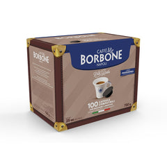Caffè Borbone Kaffee Kapseln Don Carlo, Blaue Mischung - 100 stück - Kompatibel mit Kaffeemaschinen der Marke Lavazza®* A Modo Mio®*