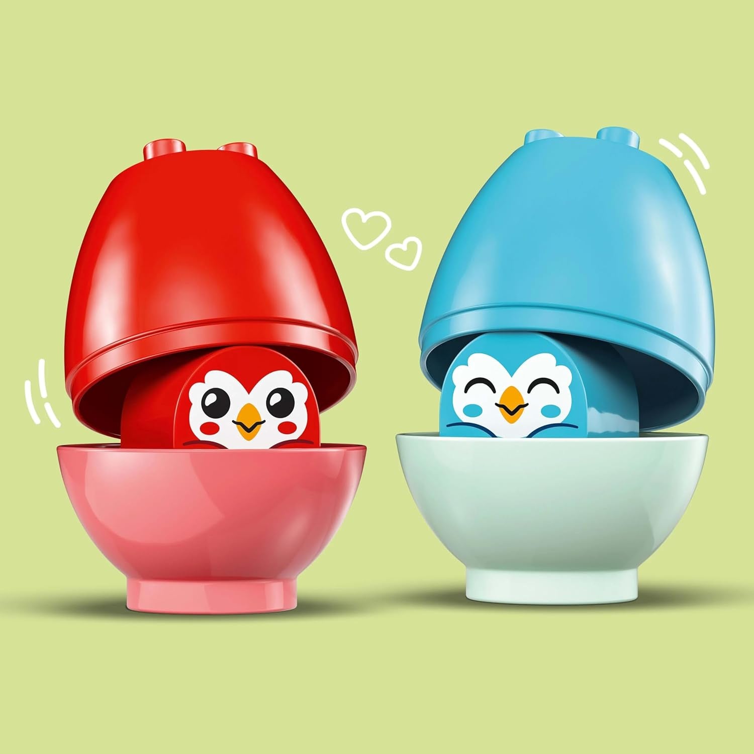 Albero LEGO DUPLO da bilanciare e impilare, giocattolo di sviluppo, set da costruzione per bambini a partire da 18 mesi, giocattolo creativo per bambini, giocattolo educativo con 2 uccelli giocattolo 10440 Set da costruzione Besuche den LEGO-Store