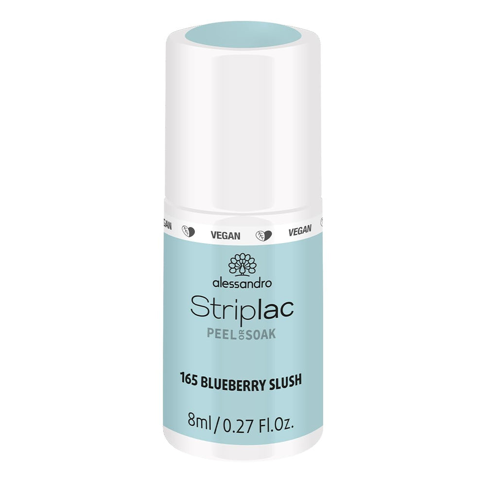 Smalto UV alessandro Striplac Lavender Lemonade – Delicato e a lunga tenuta – Facile rimozione grazie alla tecnologia di rimozione – Vegan e cruelty-free – 8 ml