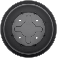 elho Vibia Campana Bowl 27 - Ghiveci de flori pentru exterior - Ø 27,0 x H 14,0 cm - Negru/Antracit