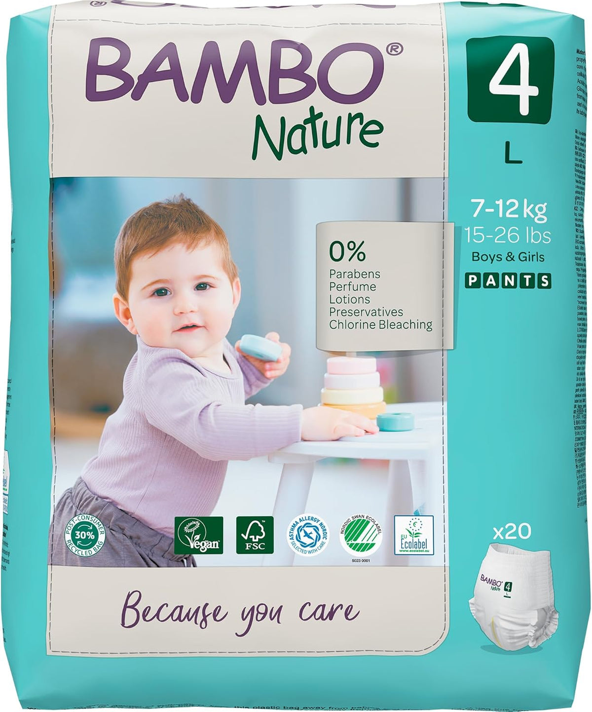 Pantaloni della tuta Bambo Nature Premium