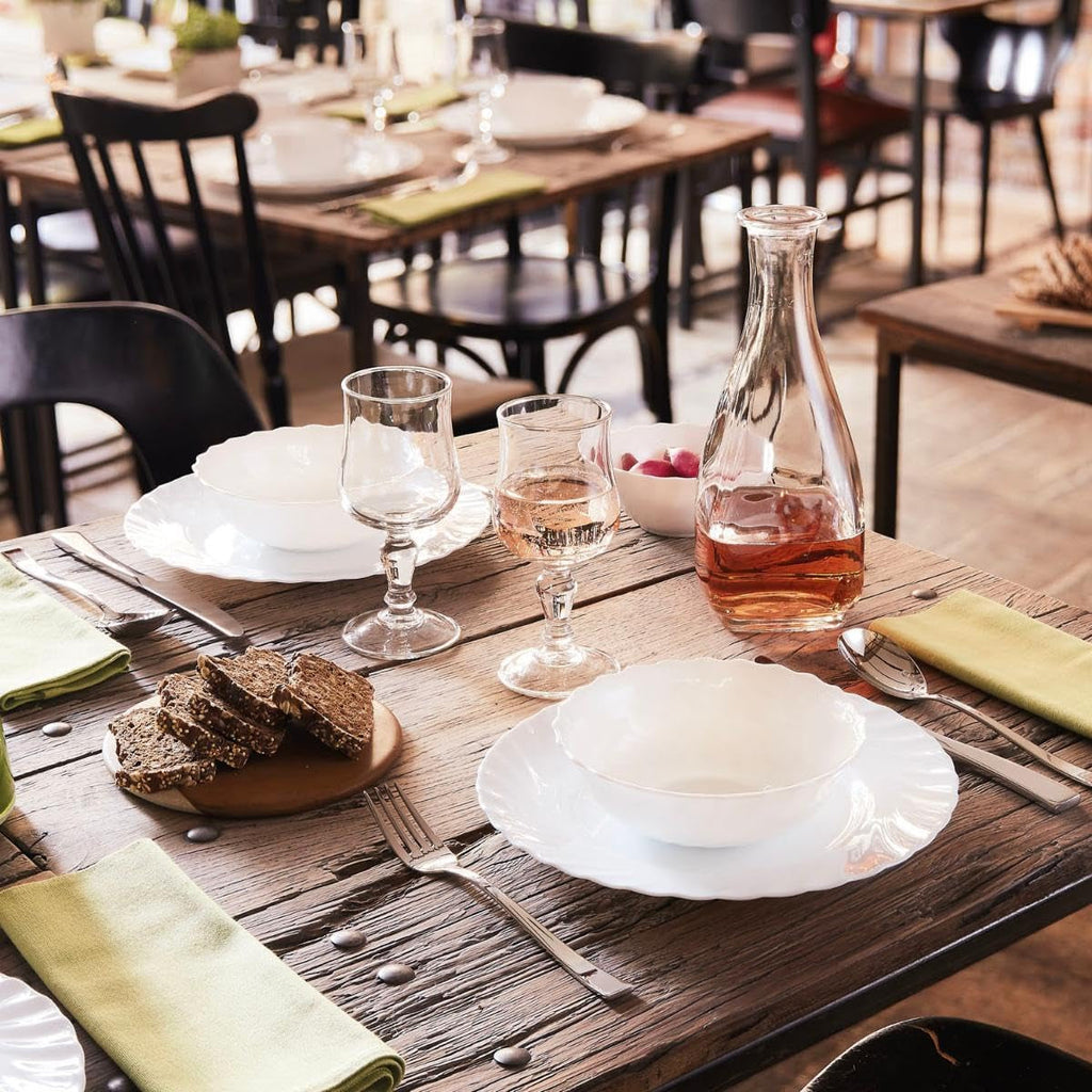 Serviciu de masă Dajar, alb Seturi vesela masa Naty Shop