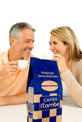 Boabe de cafea decofeinizate. Gust pur. Origine: Columbia. Boabe de cafea decofeinizate, prăjite natural. Boabe de cafea decofeinizate 1 kg. 100% Robusta, cele mai bune recolte din America de Sud.
