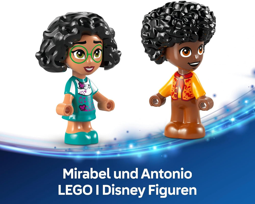 Mini casa dell'Encanto LEGO® Disney, giocattolo costruibile per ragazze dai 5 anni, giocattolo fantasy e set da costruzione con le mini bambole Mirabel e Antonio, un capibara e la chiave 43261 Set da costruzione Besuche den LEGO-Store