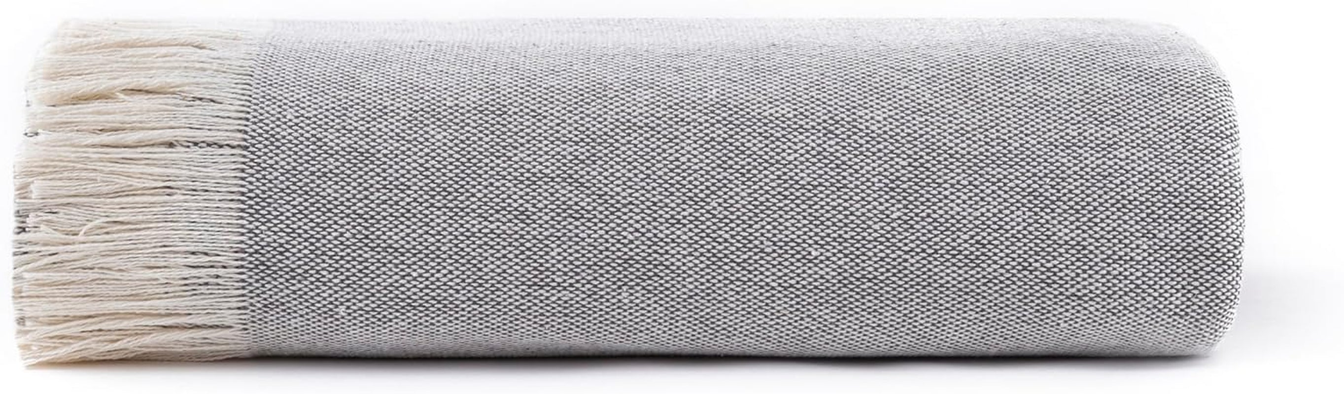 Copriletto multifunzionale, copriletto, copriletto, copridivano, Jarapas, tinta unita (180 X 260 cm, grigio scuro). Letti e coperte Besuche den Todocama-Store