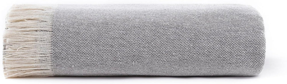 Copriletto multifunzionale, copriletto, copriletto, copridivano, Jarapas, tinta unita (180 X 260 cm, grigio scuro). Letti e coperte Besuche den Todocama-Store