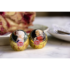 Palline Reber Mozart - 5 buste da 5 caramelle nell'edizione natalizia - Autentiche palline Reber Mozart, fatte di cioccolato fondente, marzapane e torrone