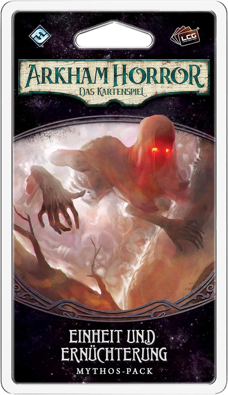 Fantasy Flight Games, Arkham Horror: LCG, Gioco base, Gioco per esperti, Gioco di carte, 1-4 giocatori, Età 14+, 45+ minuti, Tedesco, Multicolor, Colorato