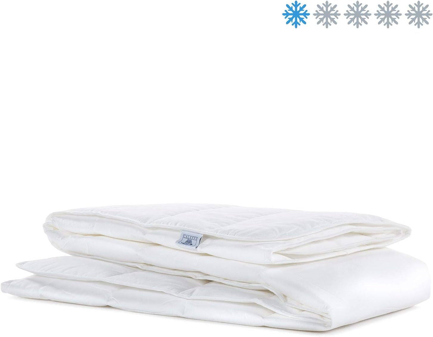Caleffi 12228 - Piumino Fibra di poliestere leggera Anallergica 100 Gr/Qm Piumini e Trapunte Naty Shop