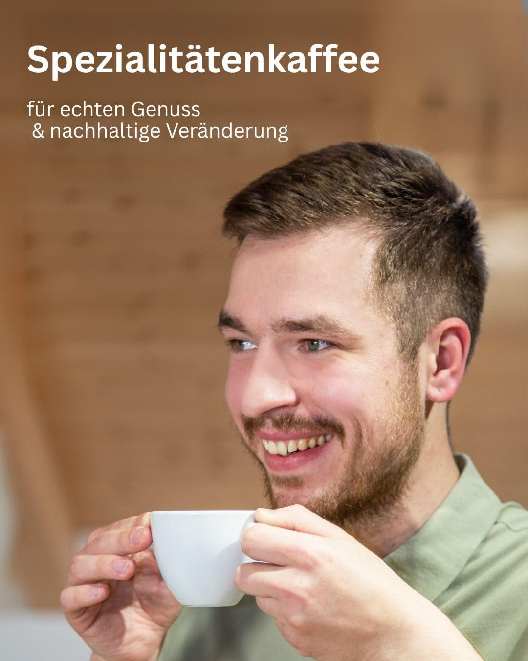 Coffee - Nagambika Estate I 100% Arabica I Kaffeebohnen 250g I Ideal für Moka kanne, Siebträger, Vollautomat, Brühkaffee & French Press mit schokoladig, nussigen Aromen I mittlere Röstung
