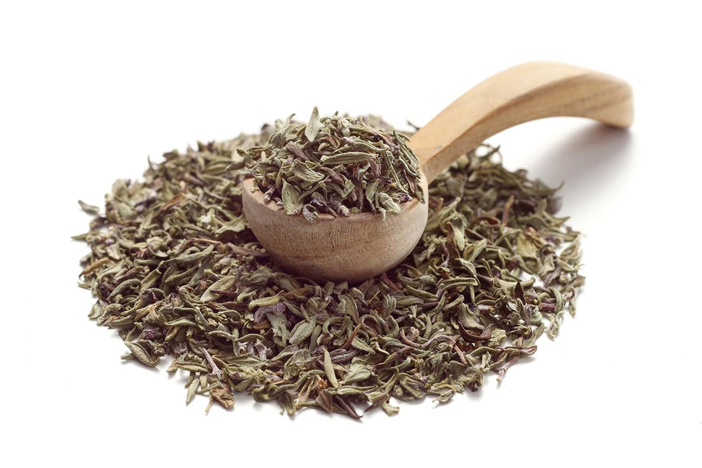 Ankerkraut Timo, gerebelt, mediterranes Gewürz, 30g im Korkenglas