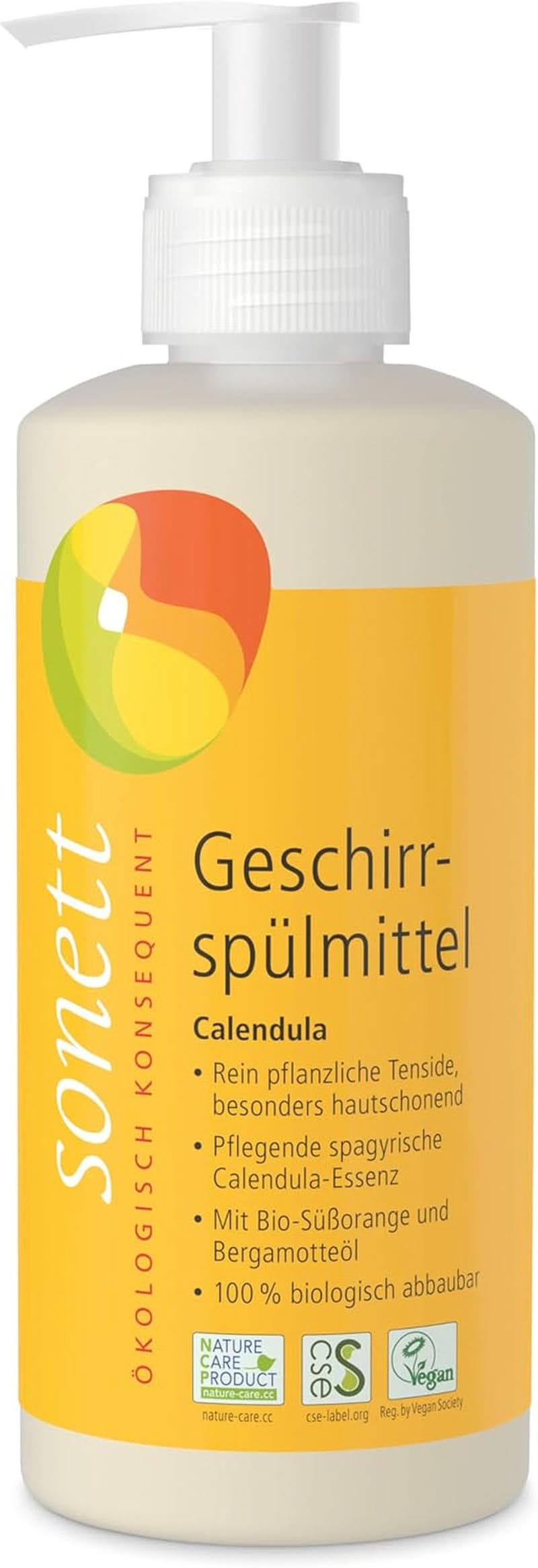 Lichid de spălat vase Sonett Calendula, 300 ml Detergenti Bucatarie Naty Shop 600 ml