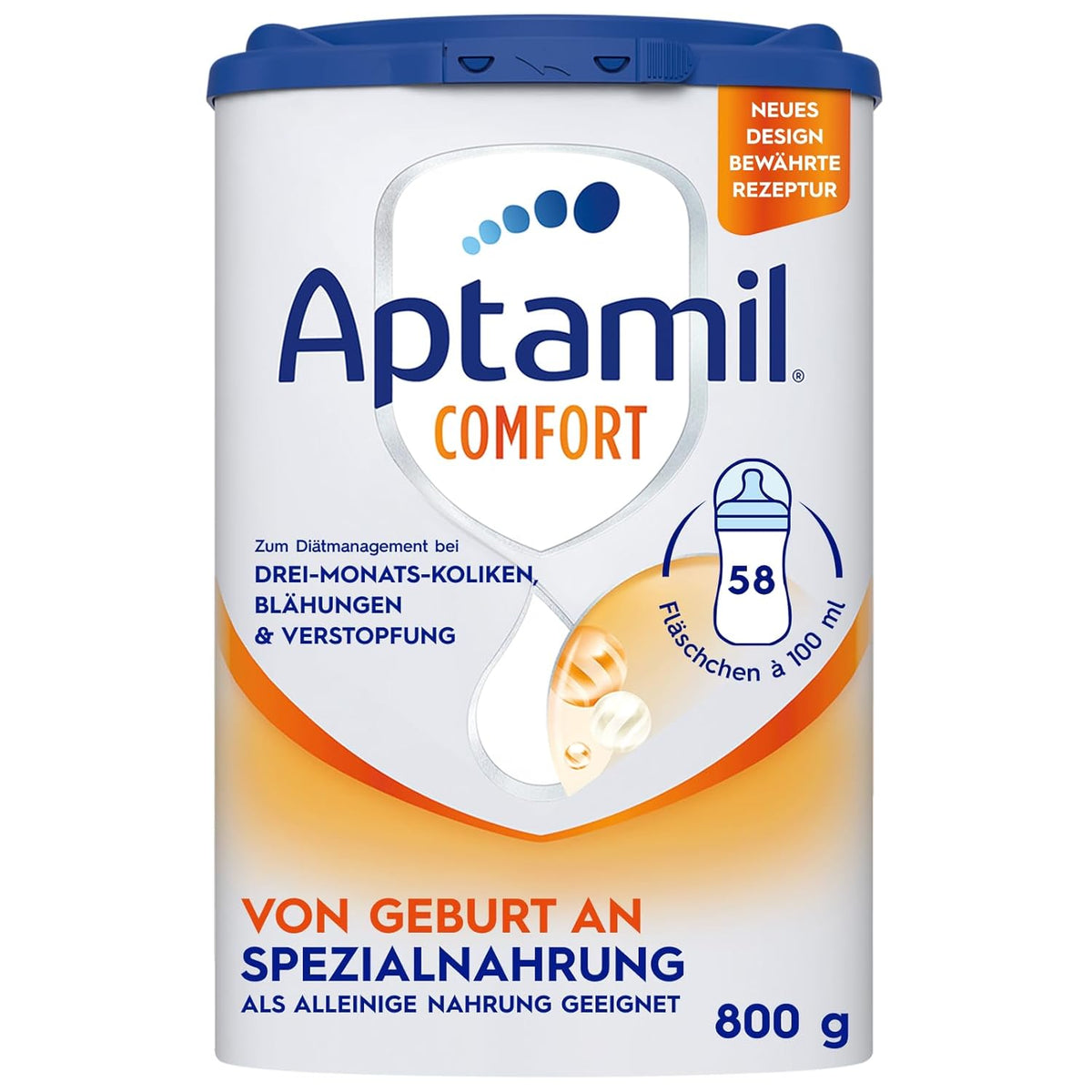 Aptamil Comfort - Formula speciale dalla nascita - 1 x 800 g