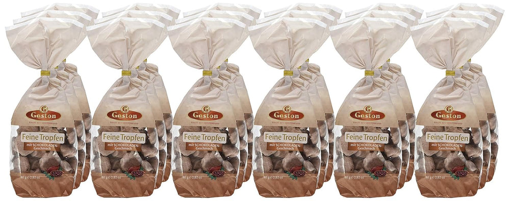 Gocce Fini Al Gusto Cioccolato Confezione Da 18 (18 x 80g)