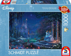 Schmidt Spiele 58043 Thomas Kinkade Disney Cenerentola Dancing in the Starlight Jigsaw Puzzle 1000 pezzi Puzzle colorato Naty Shop Titolo predefinito
