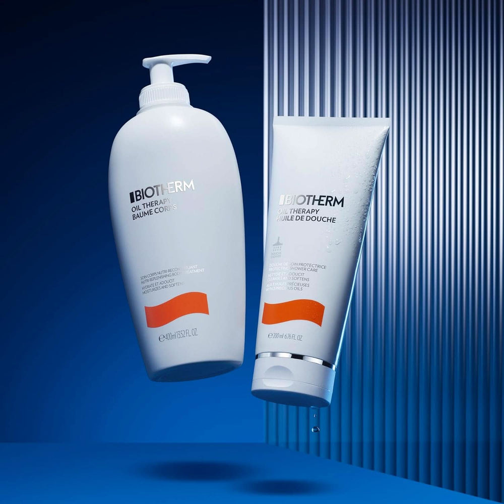 Biotherm Oil Therapy, loțiune de corp special pentru pielea aspră și uscată, 400 ml Duș și baie Naty Shop