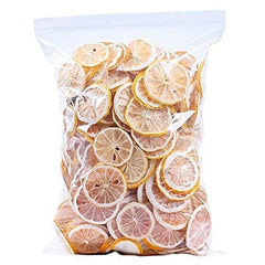 (£0.55) Felii uscate de lămâie, ceai de lămâie, fructe citrice acre și răcoritoare, fără zahăr, vegan și kosher, 250g (0.25kg) (250g) Produse deshidratate Naty Shop 250G