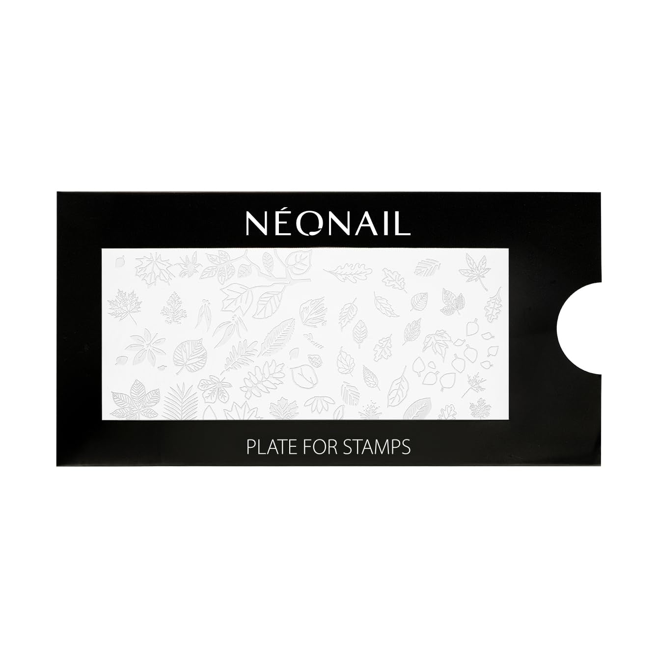 NÉONAIL Nagel Stempel Mit Schaber - Nägel Selber Machen - Nail Art Stamper - Nageldesign Für Nagel Schablone - French Nails Stempel - Silikon Nagelstempel