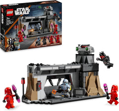 LEGO Star Wars: Il duello mandaloriano tra Paz Vizsla e Moff Gideon, Giocattolo da costruzione da collezione per bambini, Idea regalo per ragazzi e ragazze creativi 7+, Giocattolo Mandalorian 75386 Set da costruzione Beuche den LEGO-Store Titolo predefinito