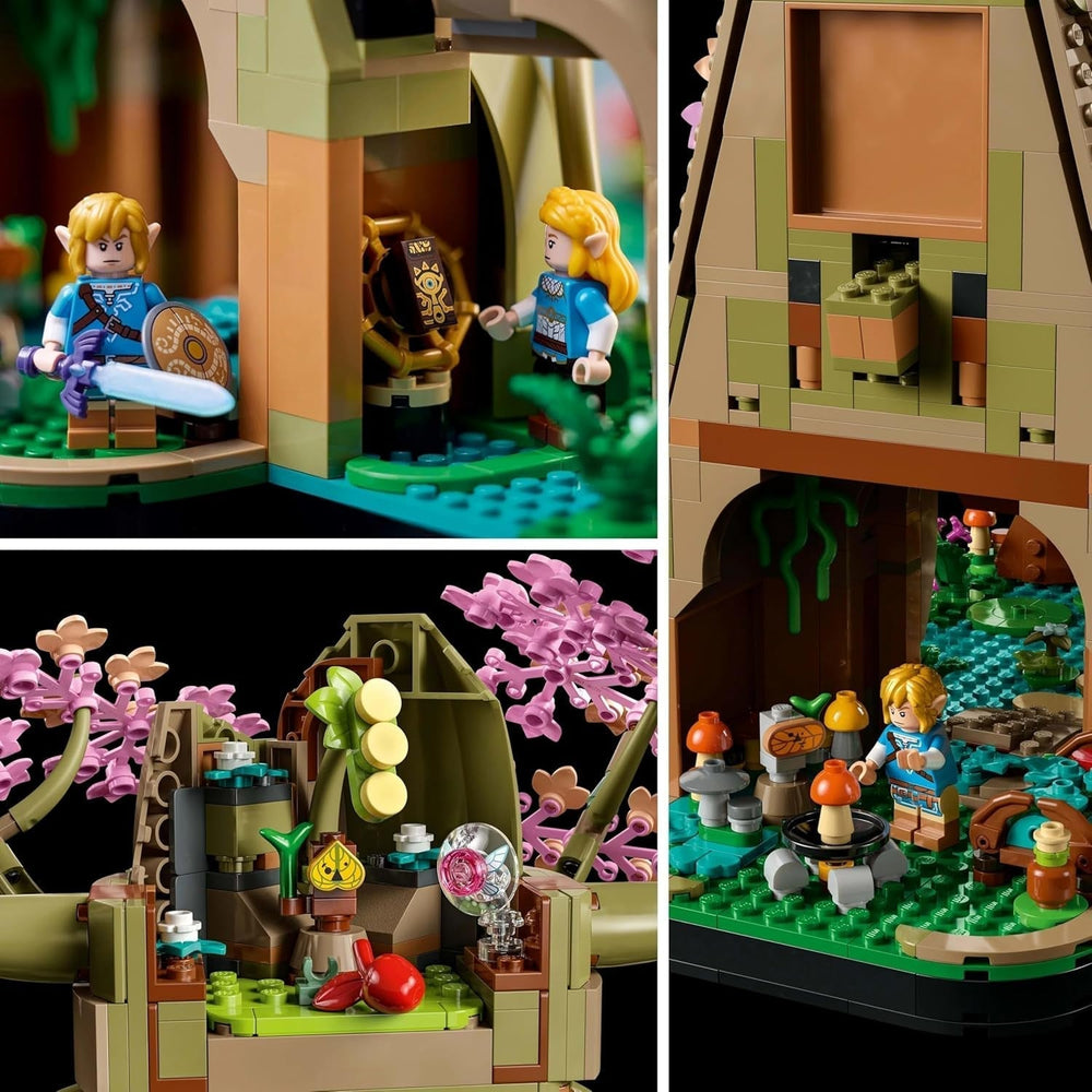 LEGO The Legend of Zelda Deku Tree 2-in-1 - pezzo da collezione con le minifigure della Principessa Zelda e 3 Link - set da costruzione per adulti e idea regalo per gli appassionati di videogiochi - 77092 Set da costruzione Besuche den LEGO-Store