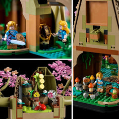 LEGO The Legend of Zelda Deku Tree 2-in-1 - pezzo da collezione con le minifigure della Principessa Zelda e 3 Link - set da costruzione per adulti e idea regalo per gli appassionati di videogiochi - 77092 Set da costruzione Besuche den LEGO-Store
