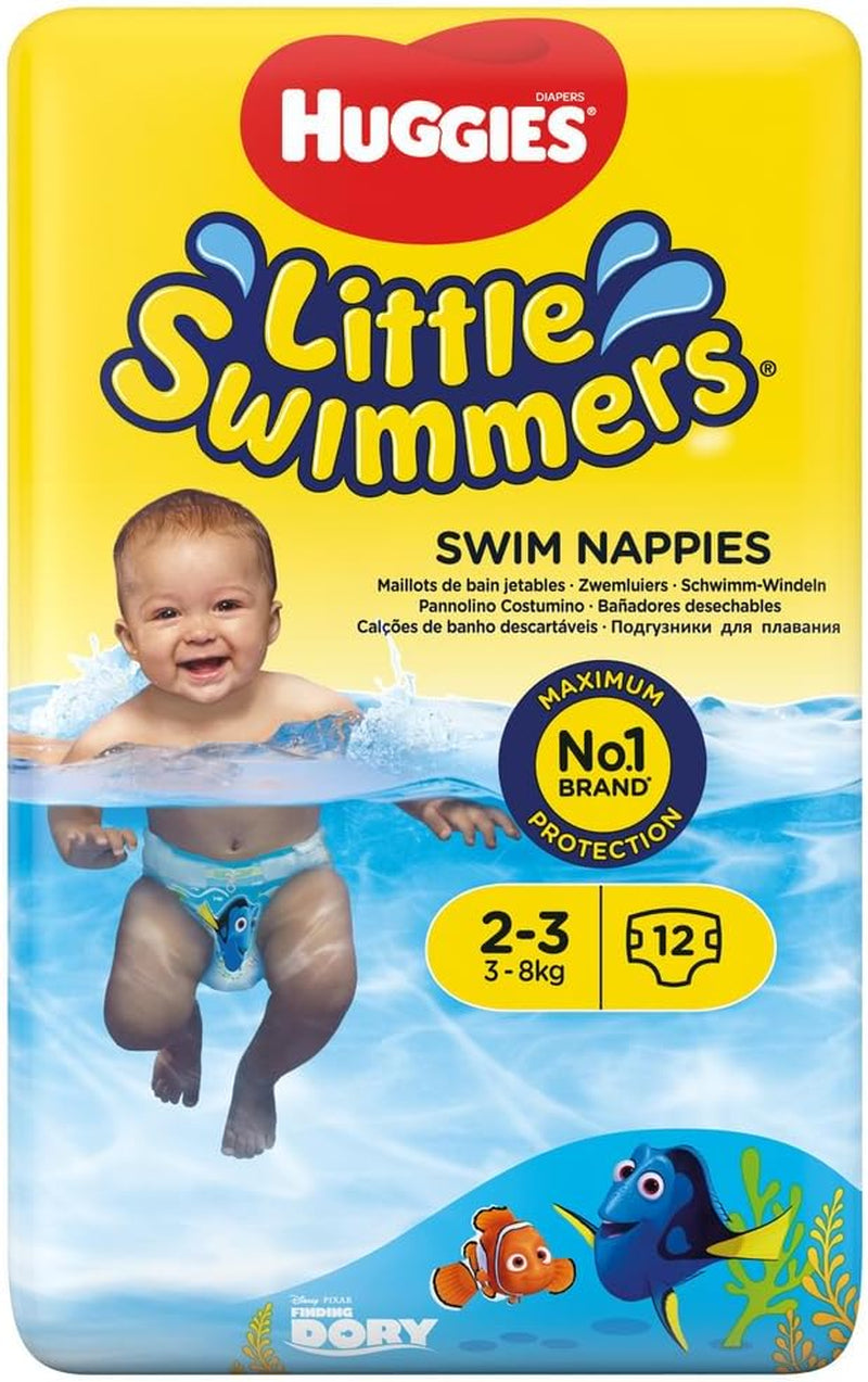 Pannolini da nuoto Huggies Little Swimmers, taglia 3-4 (7-15 kg), 1 confezione da 20