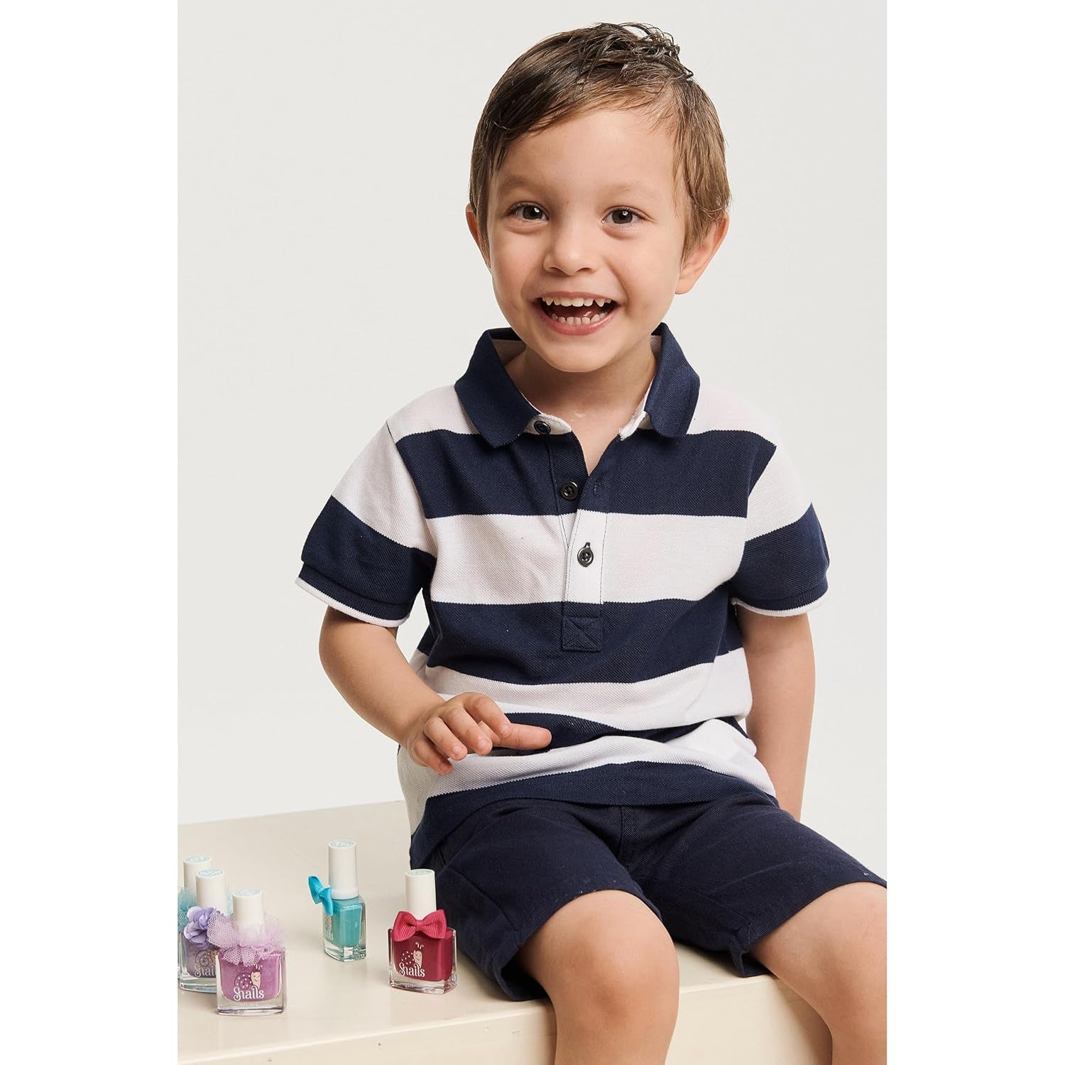 Snails 516066 Smalto per unghie Kids Disco Girl, a base d'acqua, lavabile, sicuro, vegano