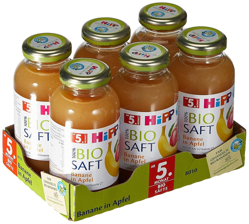 Hipp Banana-mela Bio, confezione da 6 (6 X 200 ml) Mamma e Bambino Naty Shop