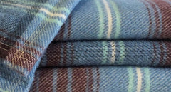 Coperta Poyet Motte, lana, melanzana, 220 X 240 Cm Trapunte e trapunte Naty Shop