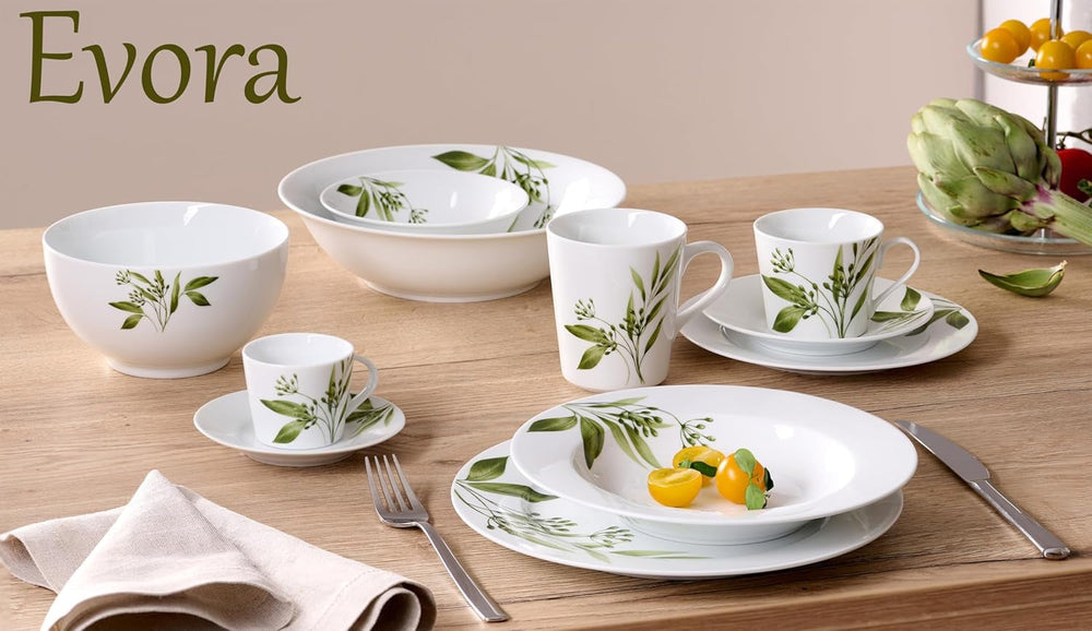 Servizio tavola Ritzenhoff & Breker Evora, 12 pezzi, porcellana, bianco Set stoviglie Naty Shop