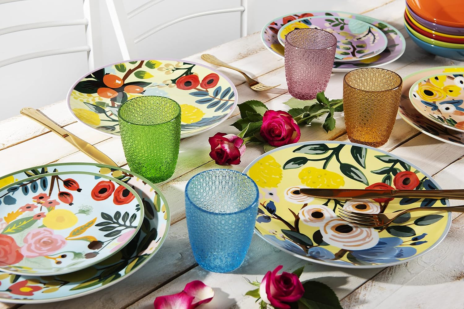 Serviciu de masă Excelsa, 18 piese, Flowers Frida