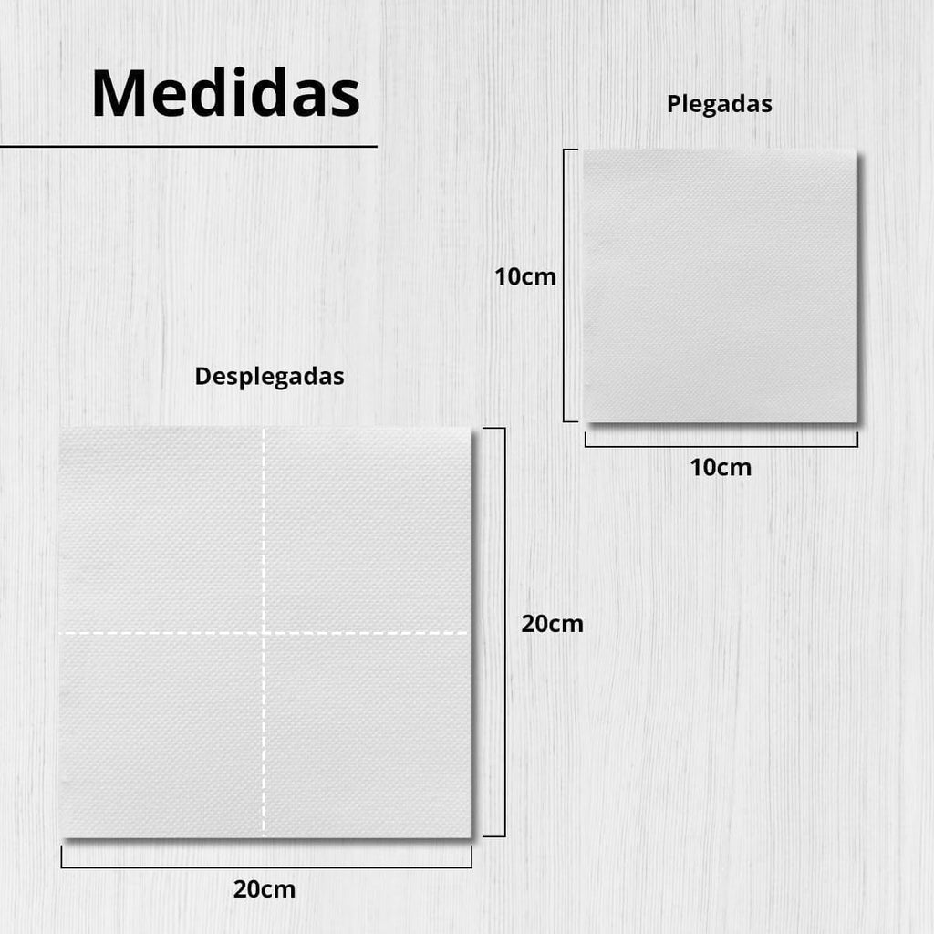 Pachet de 300 de șervețele de hârtie albă pentru cocktail + suport de șervețele din oțel inoxidabil, textură cu micropuncte, groase și absorbante, 10 X 10 cm, pliate împreună